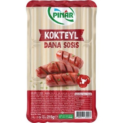PINAR KOKTEYL DANA SOSİS 215 GR