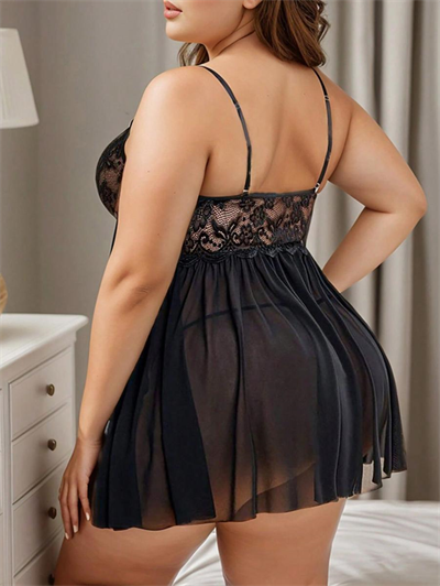 YusaOnline BELENG 5065 BRALET ÇİFT YIRTMAÇLI GECELİK BATTAL