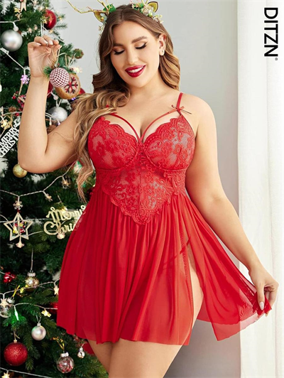 YusaOnline BELENG 5066 BRALET ÇİFT YIRTMAÇLI GECELİK BATTAL