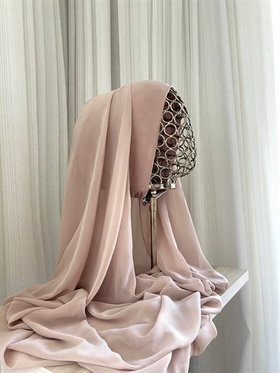 Bej Önü Düz Elegant Boneşal