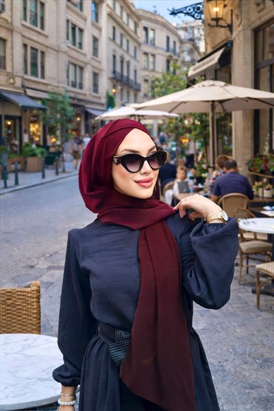 Bordo Premium Çapraz Boneşal