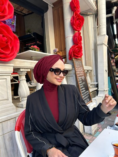 Bordo Salaş Düğüm Bone