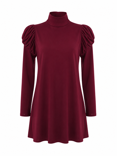 Bordo Sandy Fit Bluz