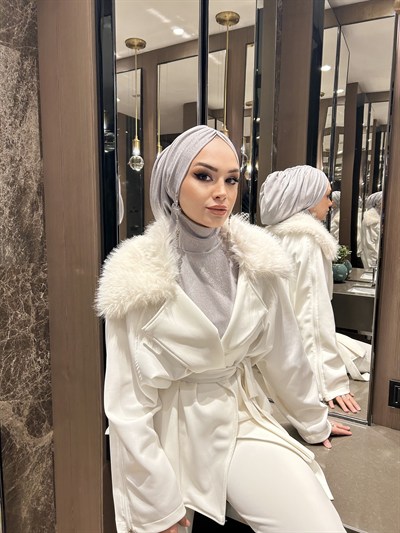 Gümüş Glitter Simli Bone 