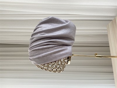 Gümüş Glitter Simli Bone 