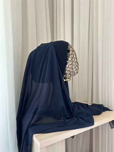 Lacivert Elegant Boneşal