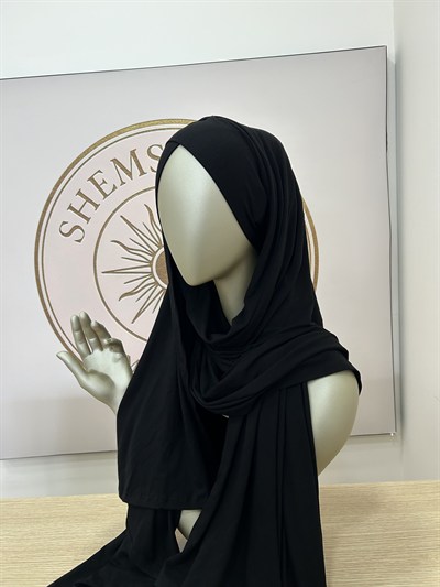 Siyah Penye Premium Boneşal