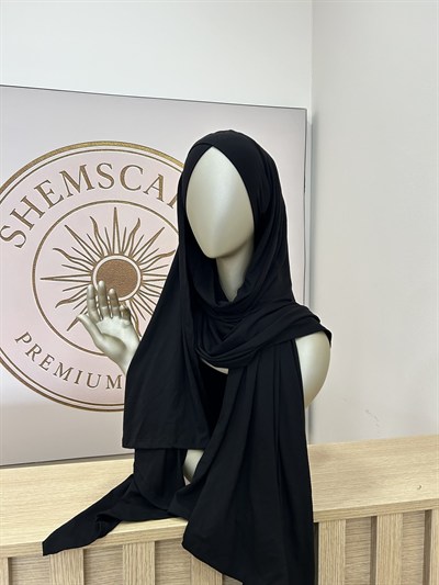 Siyah Penye Premium Boneşal