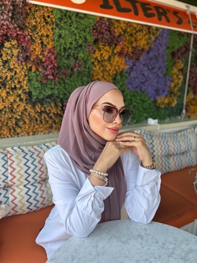 Vizon Önü Düz Elegant Boneşal