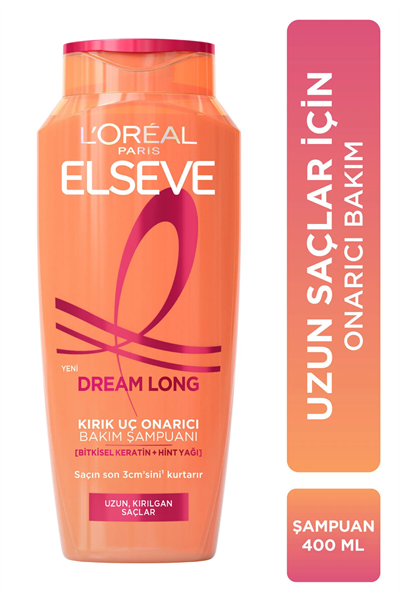 Elseve Dream Long Kırık Uç Onarıcı Bakım Şampuanı 400 ml