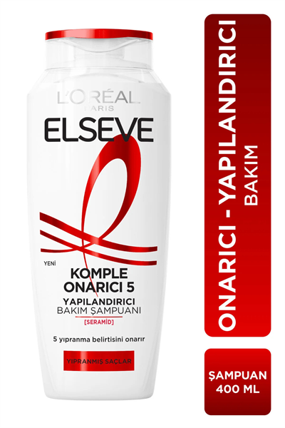 Elseve Komple Onarıcı 5 Yapılandırıcı Bakım Şampuanı 400 ml
