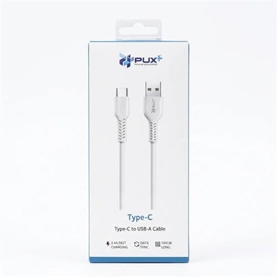 KABLO TYPE-C - TYPE-C TO USB-A CABLE 3.4A FAST CHARGING - 100 CM - 480 MBPS VERİ TRANSFER HIZI