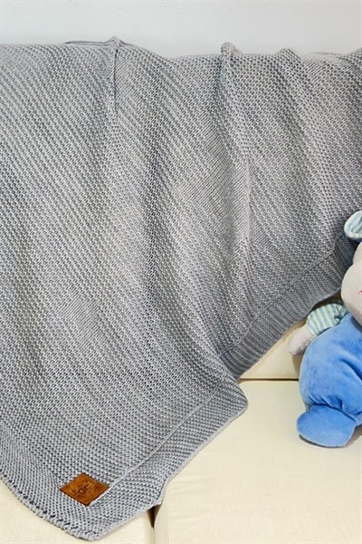 Starlink Örme Bebek Kundak Battaniyesi, Oeko-Tex Sertifikalı Çocuk Pikesi