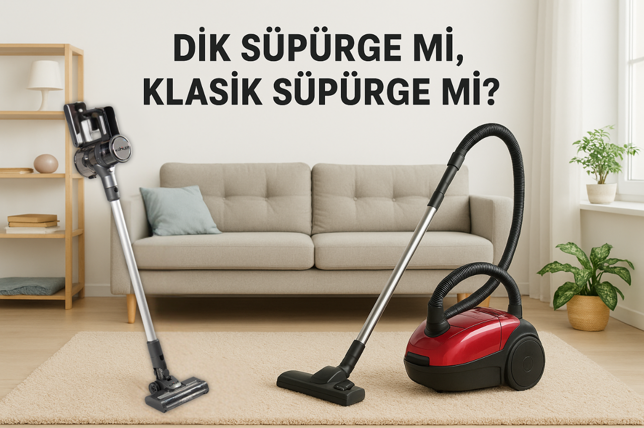 Dik Süpürge mi, Klasik Süpürge mi? Hangisi Daha İyi?