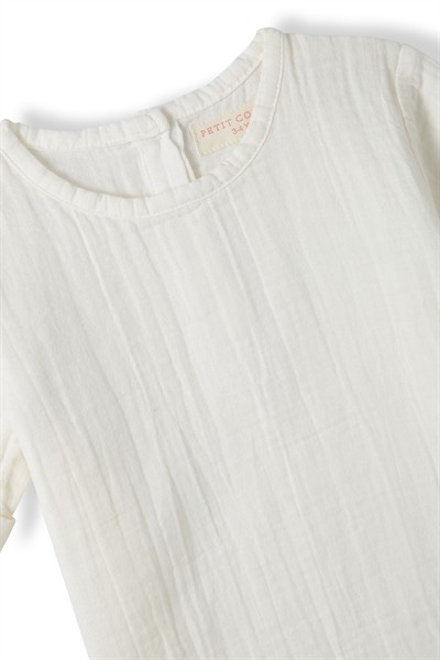 Ekru Müslin Tişört