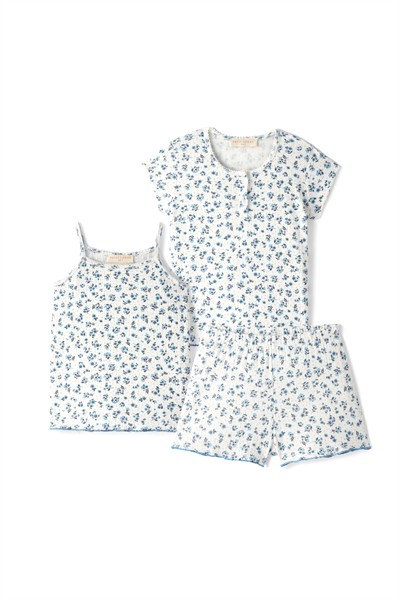 Floral Whisper Pijama Takımı - Çocuk
