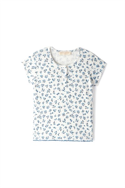 Floral Whisper Pijama Takımı - Çocuk