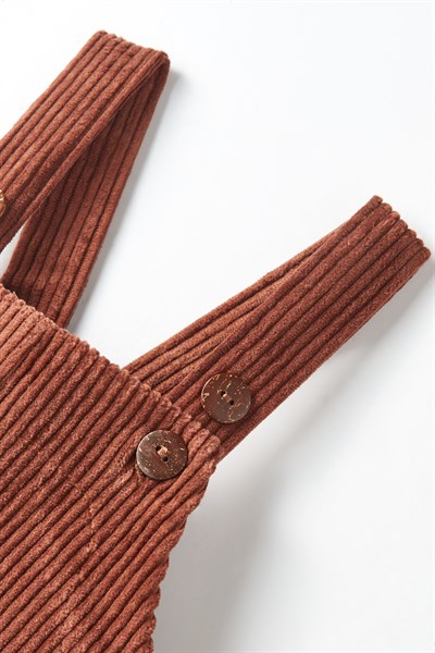 Kahverengi Salopet Tulum