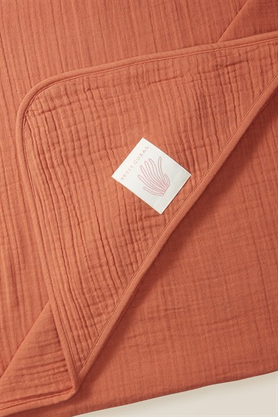 Kiremit Müslin Bebek Havlu