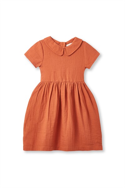 Kiremit Müslin Elbise