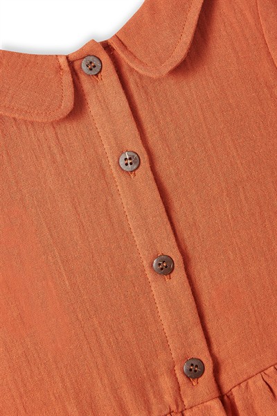 Kiremit Müslin Elbise