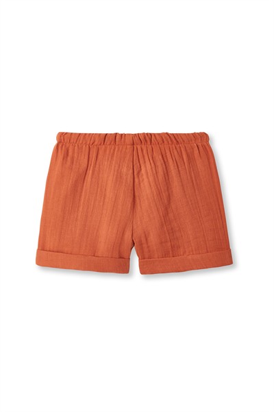 Kiremit Müslin Şort