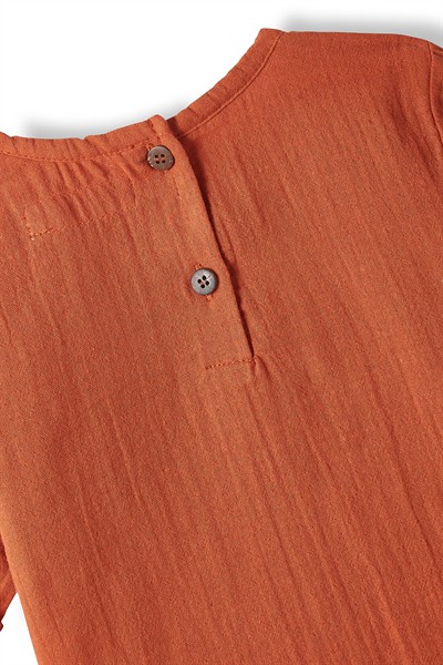 Kiremit Müslin Tişört