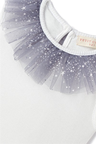 Lilac Stardust Kolsuz Bluz