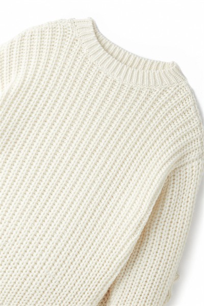 Pamuklu Ekru Triko Takım