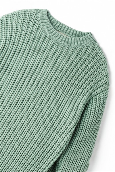 Pamuklu Yeşil Triko Takım