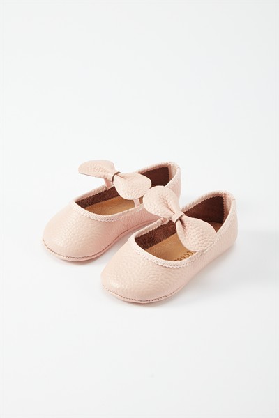 Pembe Deri Bebek Patik