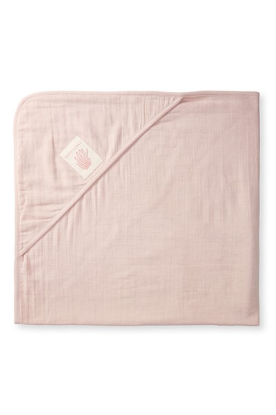 Pembe Müslin Bebek Havlu