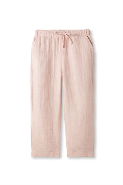 Pembe Müslin Pantolon
