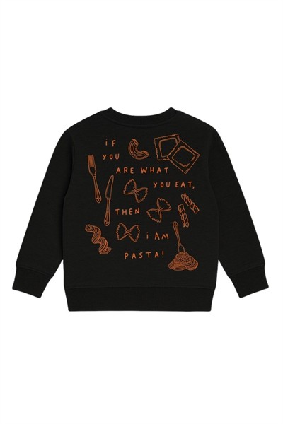 Siyah Pasta Sweatshirt