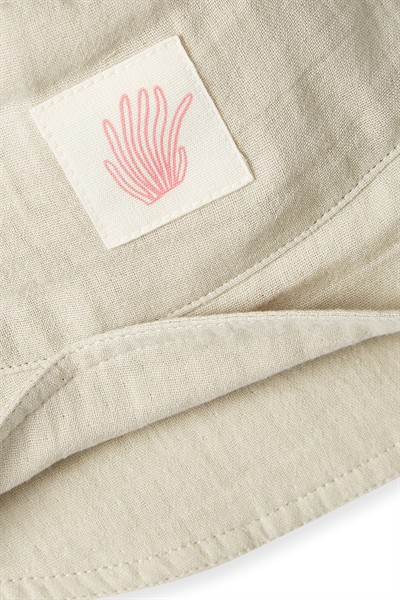 Taş Rengi Müslin Şapka