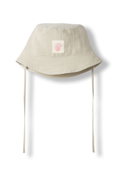 Taş Rengi Müslin Şapka
