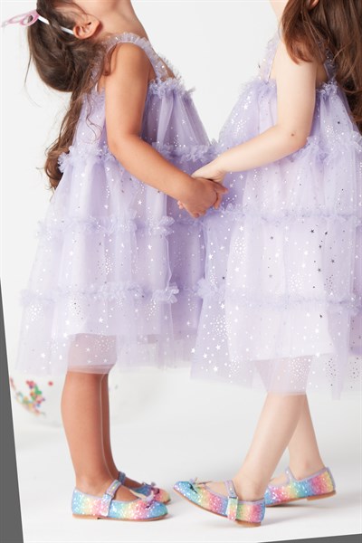 Tullesia Lilac Tütü Elbise