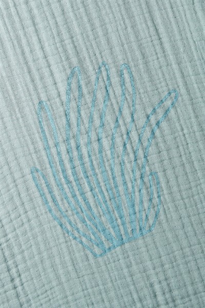 Turkuaz Müslin Panço