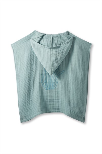 Turkuaz Müslin Panço