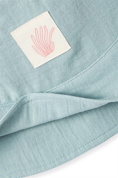 Turkuaz Müslin Şapka