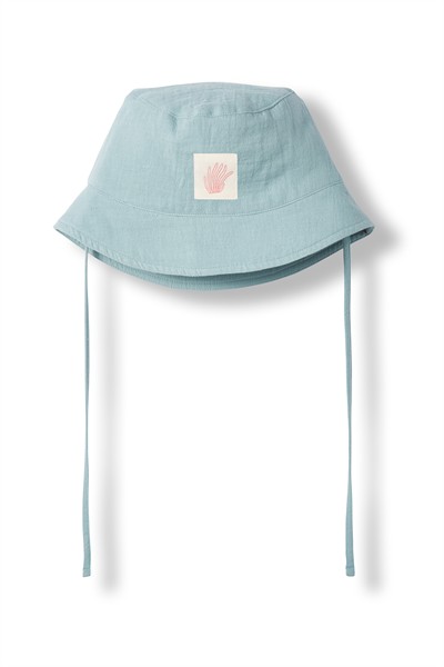 Turkuaz Müslin Şapka