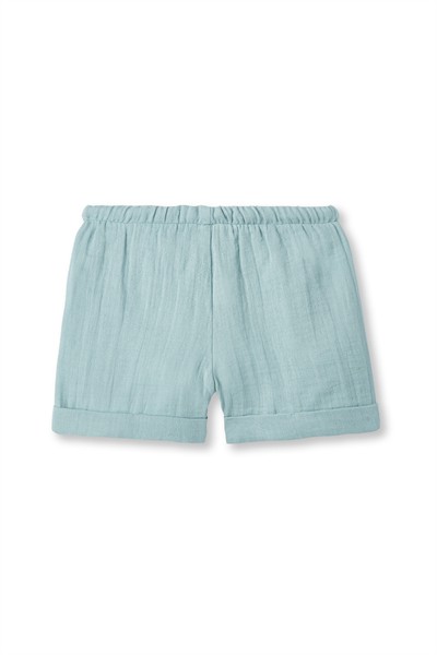 Turkuaz Müslin Şort