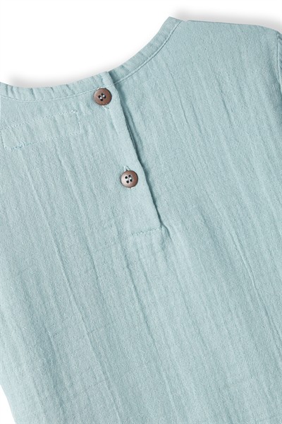 Turkuaz Müslin Tişört