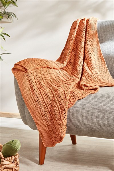 Bambu El Örgüsü Battaniye