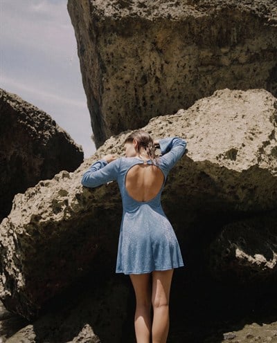 Bluebelle Plaj Elbise