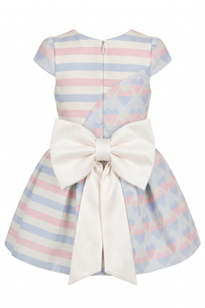 Cotton Candy Heart Elbise
