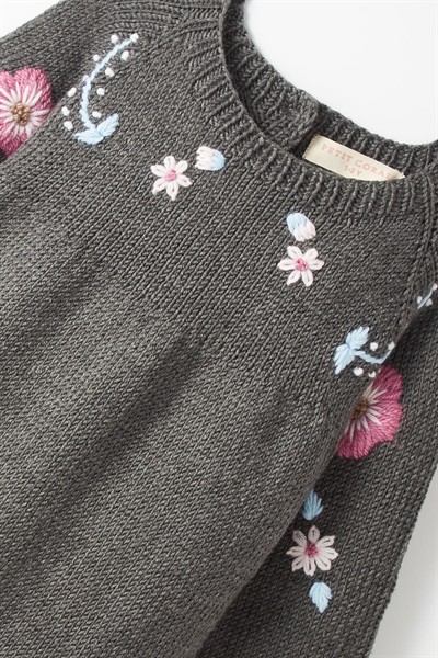 İşlemeli El Örgüsü Romper