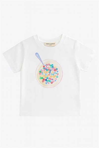 İts Good Day Baskılı Beyaz Tişört