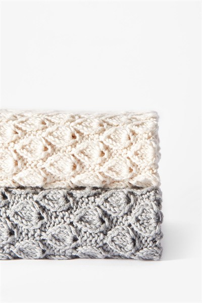 Pamuklu El Örgüsü Battaniye