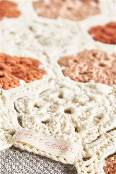 Pamuklu El Örgüsü Battaniye